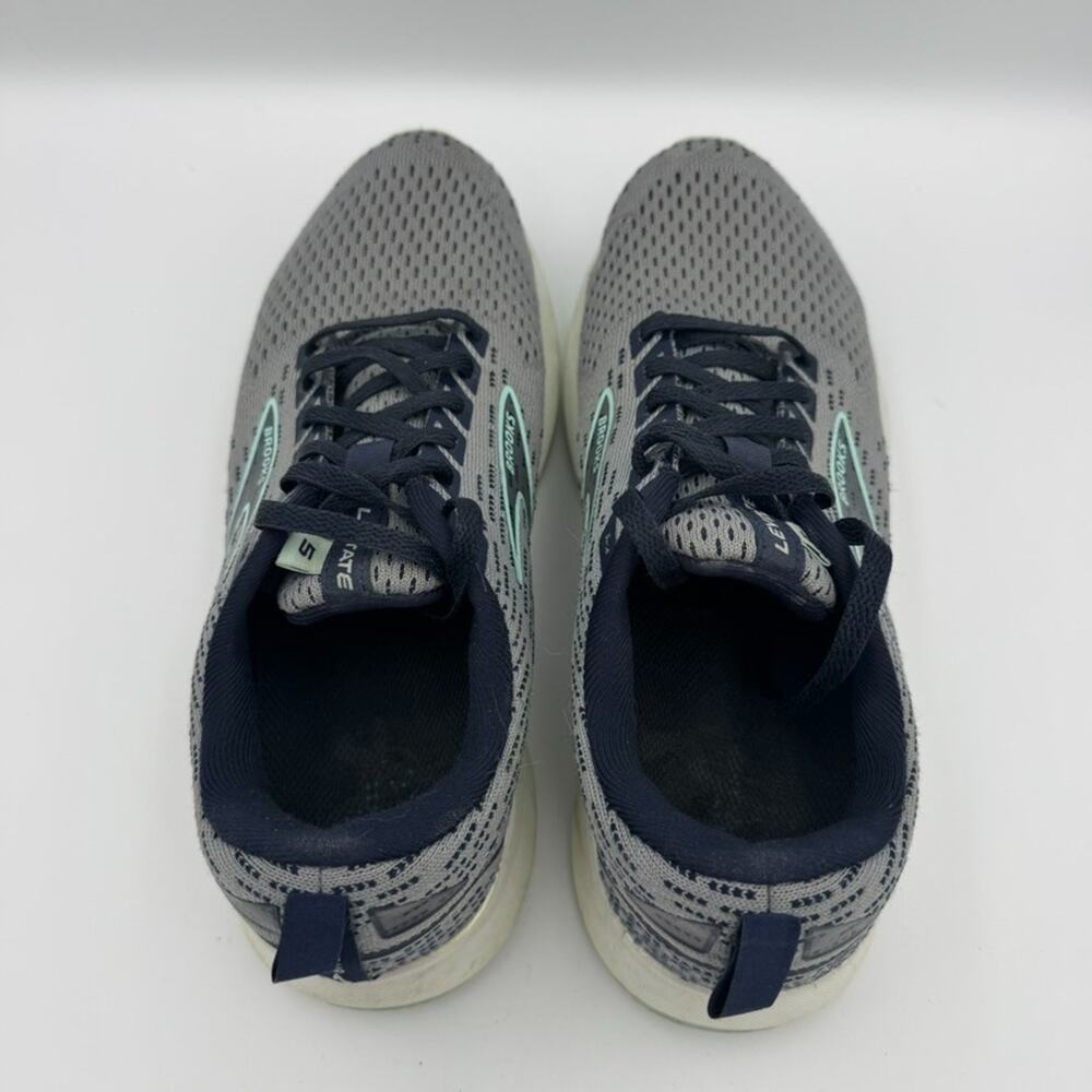 Brooks Levitate 5 Womens 7.5 Shoes Gray Running Walking Sneaker 1203571B069 - Picture 7 of 9